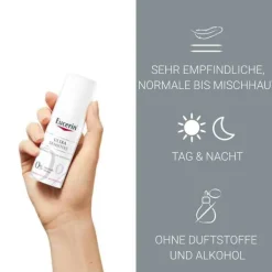 Eucerin UltraSensitive Beruhigende Pflege für normale bis Mischhaut, 50 ml