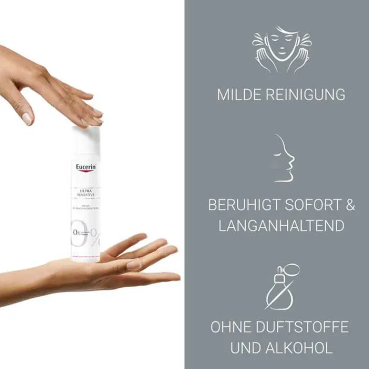Eucerin UltraSensitive Reinigungslotion, 100 ml