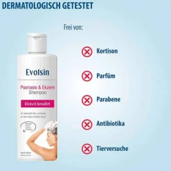 Evolsin® Ekzem & Psoriasis Shampoo, 250 ml