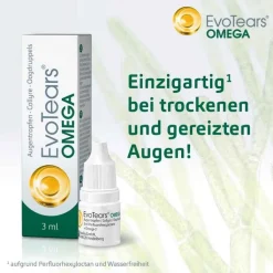 EvoTears® OMEGA Augentropfen, 3 ml