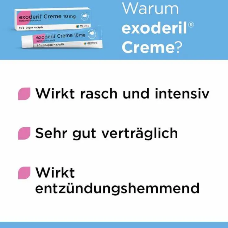 exoderil Creme, 50 g