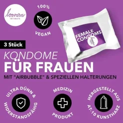 Female Condoms, 3 St