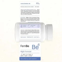 Fembe Be6 Night Formular Weichkapseln, 180 St