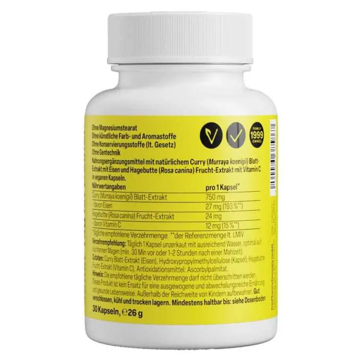 Ferroleaf Ultra + C Kapseln Zeinpharma, 30 St