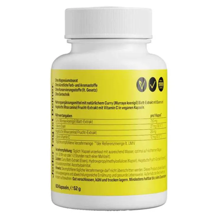 Ferroleaf Ultra + C Kapseln Zeinpharma, 60 St