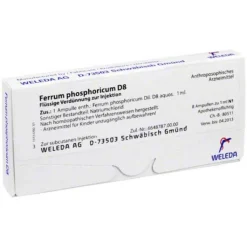 Ferrum phosphoricum D 8 Ampullen, 8X1 ml
