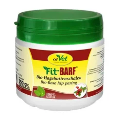 Fit-Barf Bio-Hagebuttenschalen Pulver für Hunde, 150 g