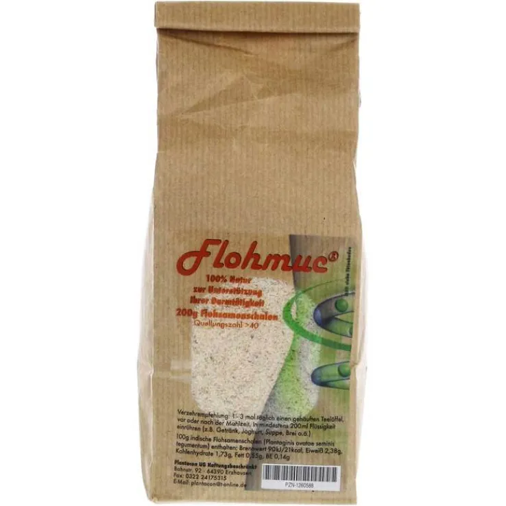 Flohmuc Flohsamenschalen Pulver, 200 g