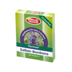 Florimel Salbeibonbons mit Vitamin C, 40 g