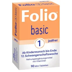 Folio 1 basic jodfrei Filmtabletten, 90 St