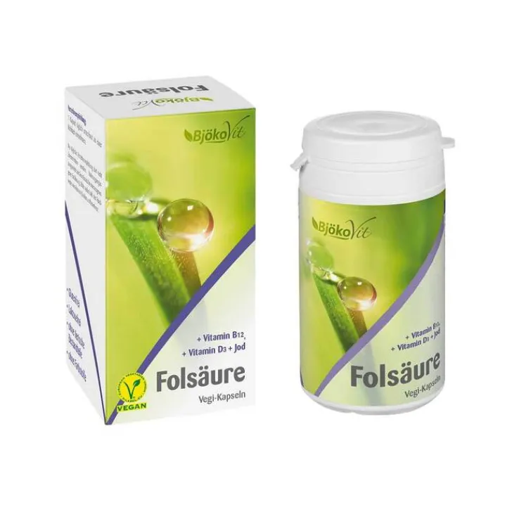 Folsäure Vegi-Kapseln, 60 St