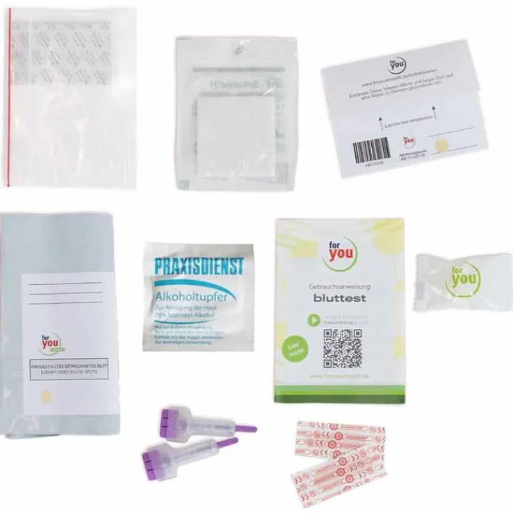 For You vitamin D3 & K2 test Bluttest für zuhause, 1 St