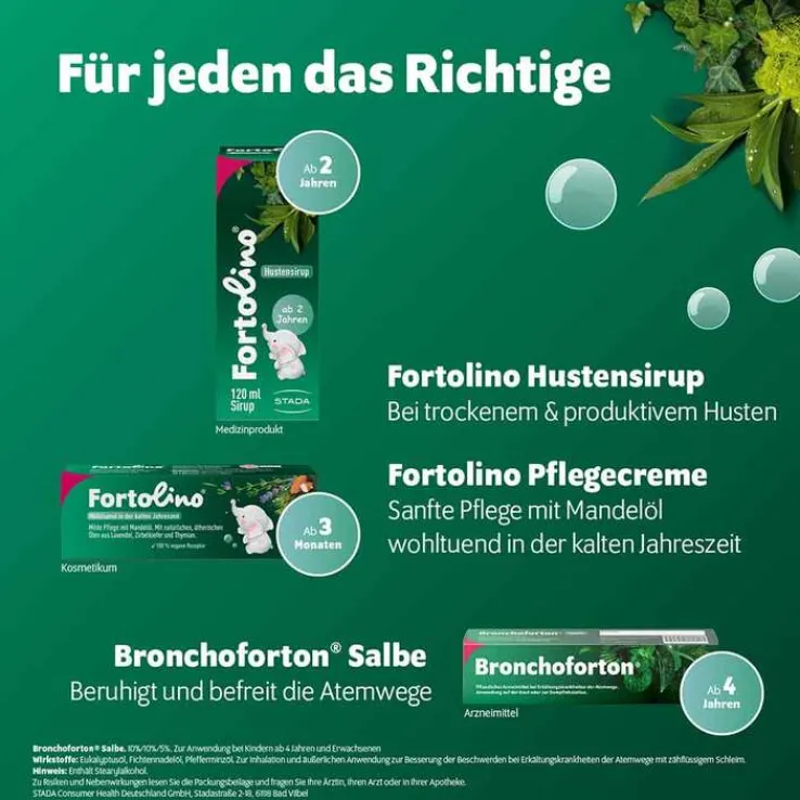 Fortolino Husten Sirup, 120 ml