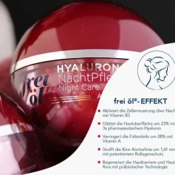 Frei Öl Anti-Age Hyaluron Lift Nachtpflege, 50 ml