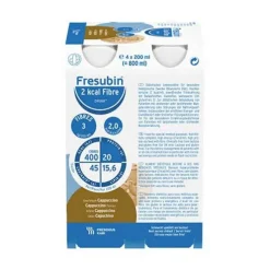 Fresubin 2 kcal fibre Drink Cappuccino Trinkflasche, 24X200 ml