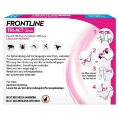 FRONTLINE TRI-ACT® gegen Zecke, Floh und fliegende Insekten bei Hunden (10-20kg), 3 St