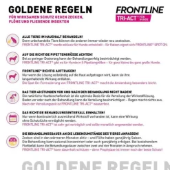 FRONTLINE TRI-ACT® gegen Zecke, Floh und fliegende Insekten bei Hunden (2-5kg), 3 St