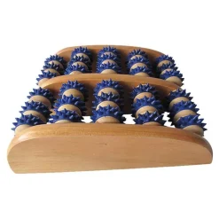 Fussmassageroller 10 Achsen Holz, 1 St