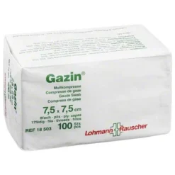 Gazin OP Kompressen 7,5x7,5c, 100 St