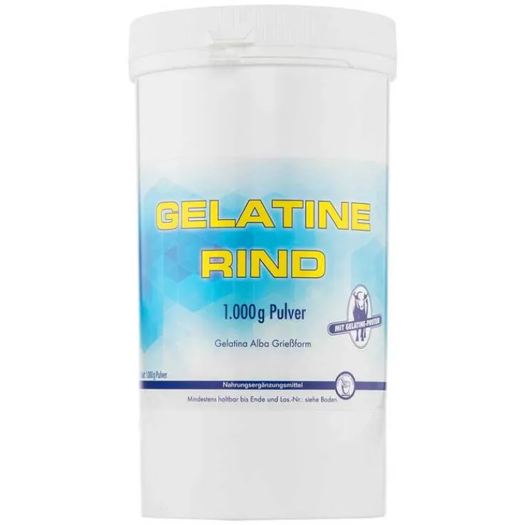 Gelatine Rind Pulver Beutel, 1000 g