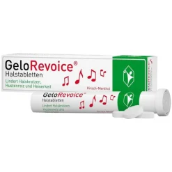 GeloRevoice Halstabletten Kirsch-Menthol bei Heiserkeit & Stimmverlust, 20 St