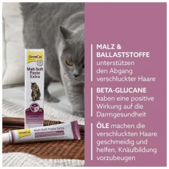 GimCat Malt-Soft Paste Extra für Katzen, 50 g