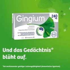 Gingium 240 mg Filmtabletten, 60 St