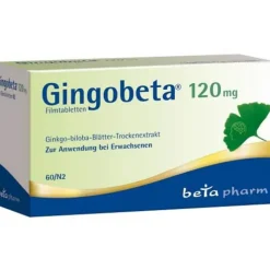 Gingobeta 120 mg Filmtabletten, 60 St