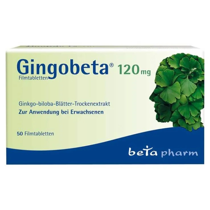 Gingobeta 120 mg Filmtabletten, 50 St