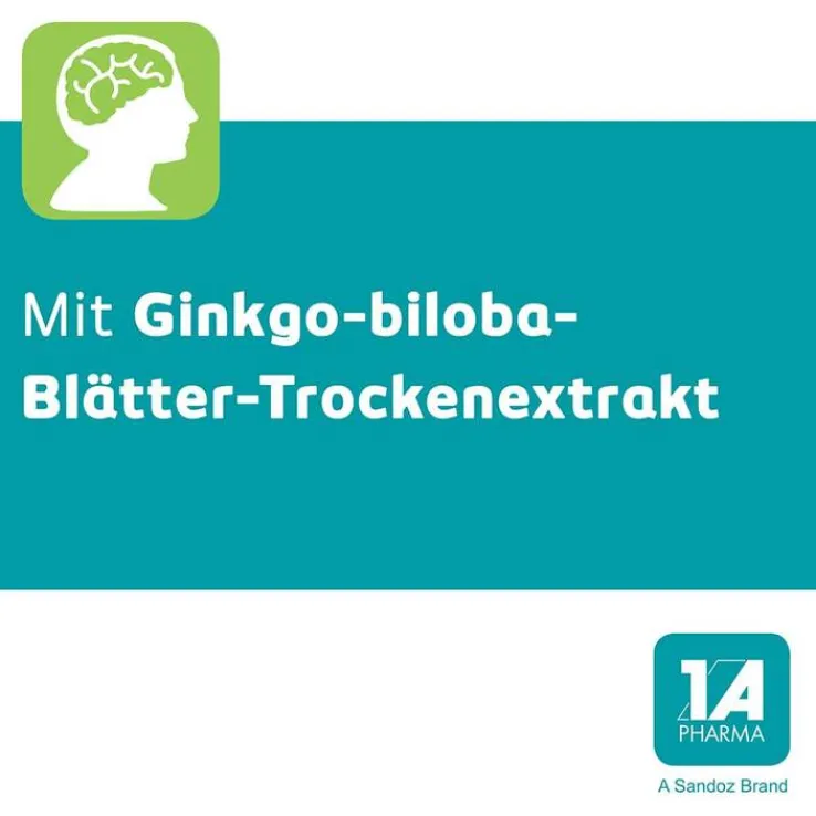 Ginkgo – 1 A Pharma® 240 mg Filmtabletten, 60 St