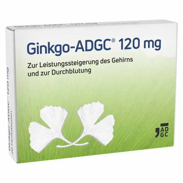 Ginkgo ADGC 120 mg Filmtabletten, 20 St