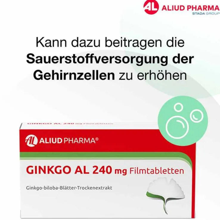 GINKGO AL 240 mg Filmtabletten, 30 St