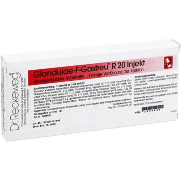 Glandulae F Gastreu R 20 Injekt Ampullen, 10X2 ml