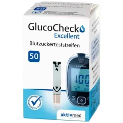 Gluco Check Excellent Teststreifen, 50 St