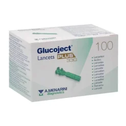 Glucoject® Lancets PLUS 33G, 100 St