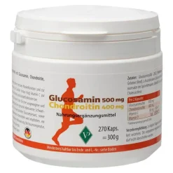 Glucosamin 500 mg + Chondroitin 400 mg Kapseln, 270 St