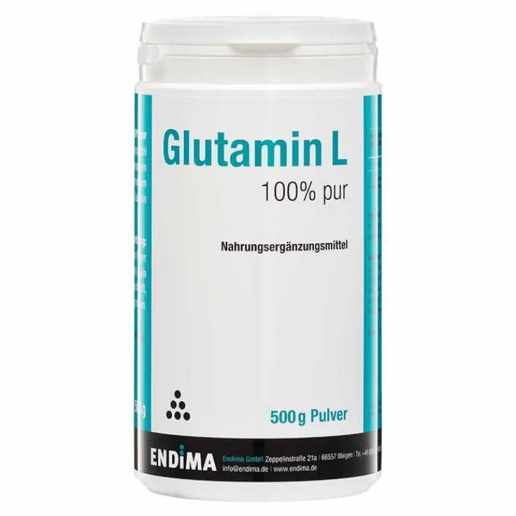 Glutamin L 100% Pur Pulver, 500 g