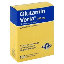 Glutamin Verla® überzogene Tabletten, 100 St