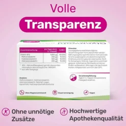 Glycowohl Vitamin B12 1000 µg hochdosiert vegan Kapseln , 120 St