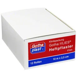Gothaplast Heftpflaster Vlies 2,5 cm x 10 m, 12 St