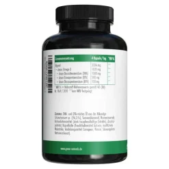 Green Naturals Omega-3 Kapseln 1835 mg vegan + DHA, 80 St