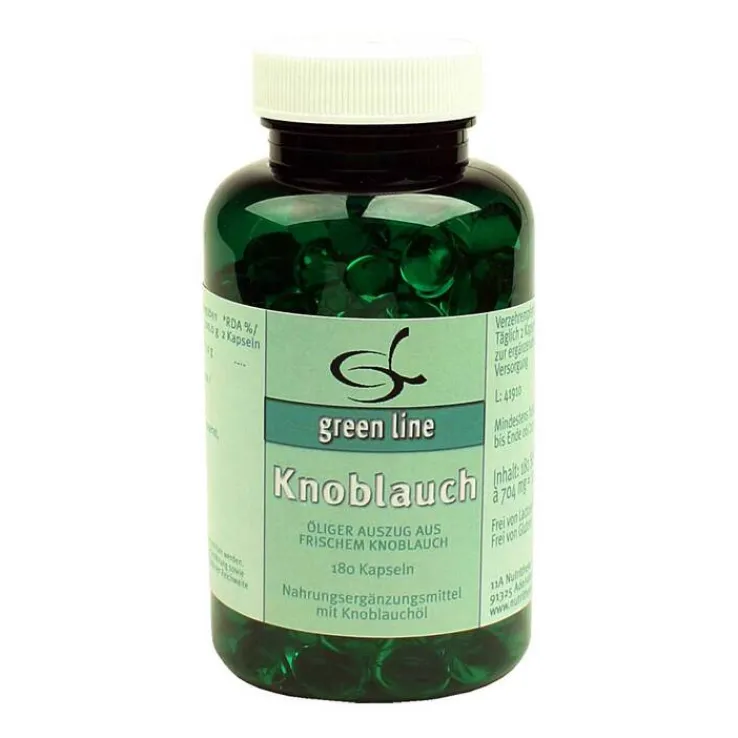 Greenline Knoblauch Kapseln, 180 St