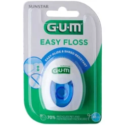 GUM Easy Floss Zahnseide gewach.30 m Ptfe Zahnband, 1 St