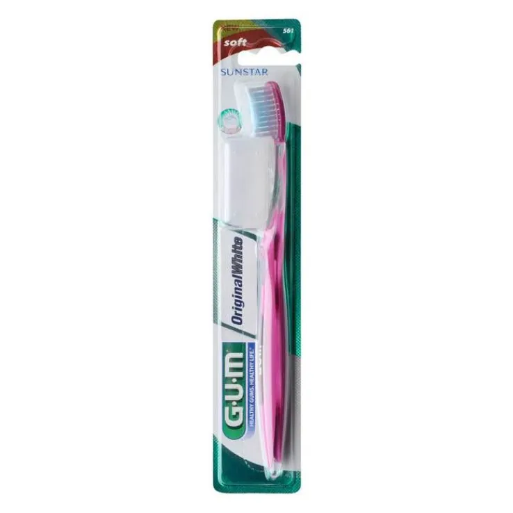 GUM Original White Zahnbürste weich, 1 St