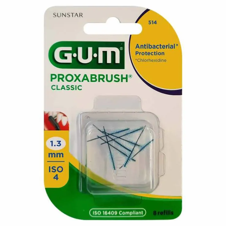 GUM Proxabrush Classic Ersatzbürsten 1,3 mm, 8 St