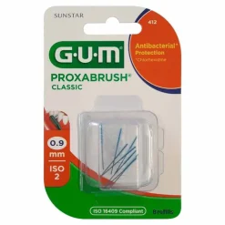 GUM Proxabrush Classic Ersatzbürsten 0,9 mm, 8 St