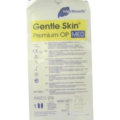 Handschuhe OP Latex Größe 7,5 s, 1X2 St