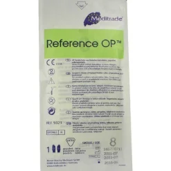 Handschuhe OP Latex Größe 8 ste, 1X2 St