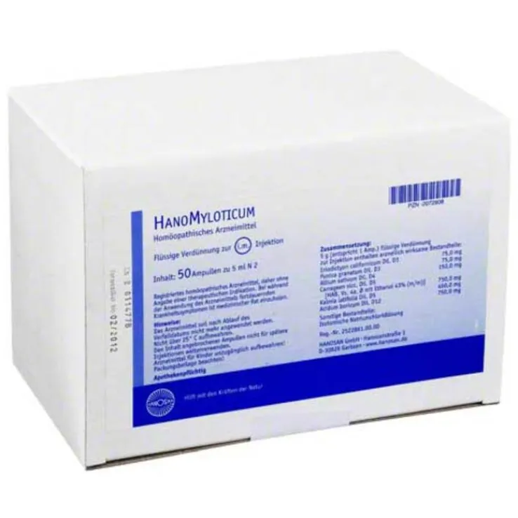 Hanomyloticum Injektionslösung, 50X5 ml