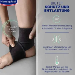 Hansaplast Fußgelenk-Bandage verstellbar, 1 St